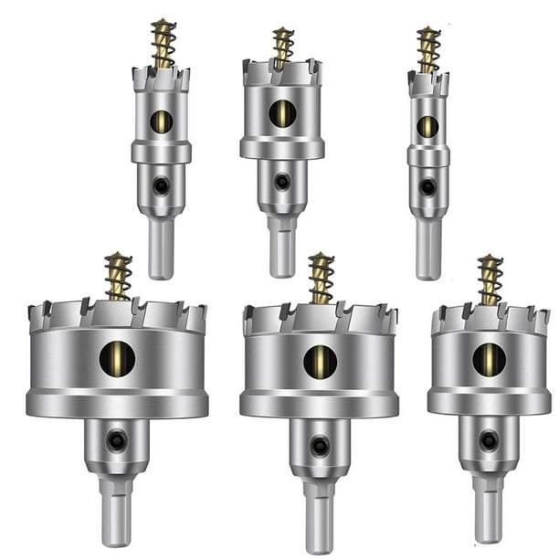 Hole Saw Metal Drill Bit TCT Carbide Tip Stainless Steel Cutter Heavy 22mm Hole Saw Metal Drill Bit TCT Carbide Tip Stainless Steel Cutter Heavy 22mm